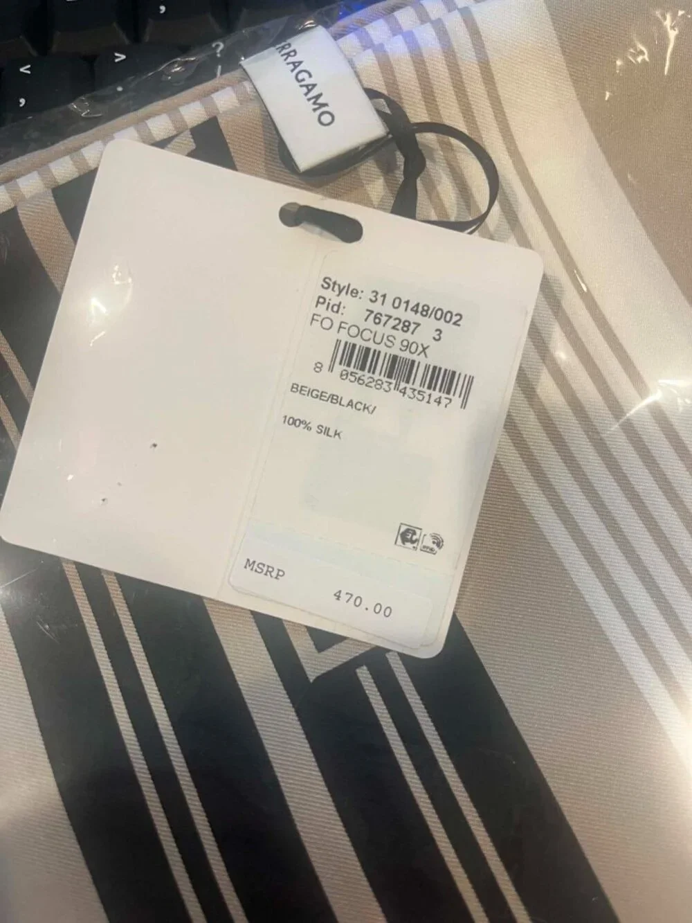 Salvatore Ferragamo new tags